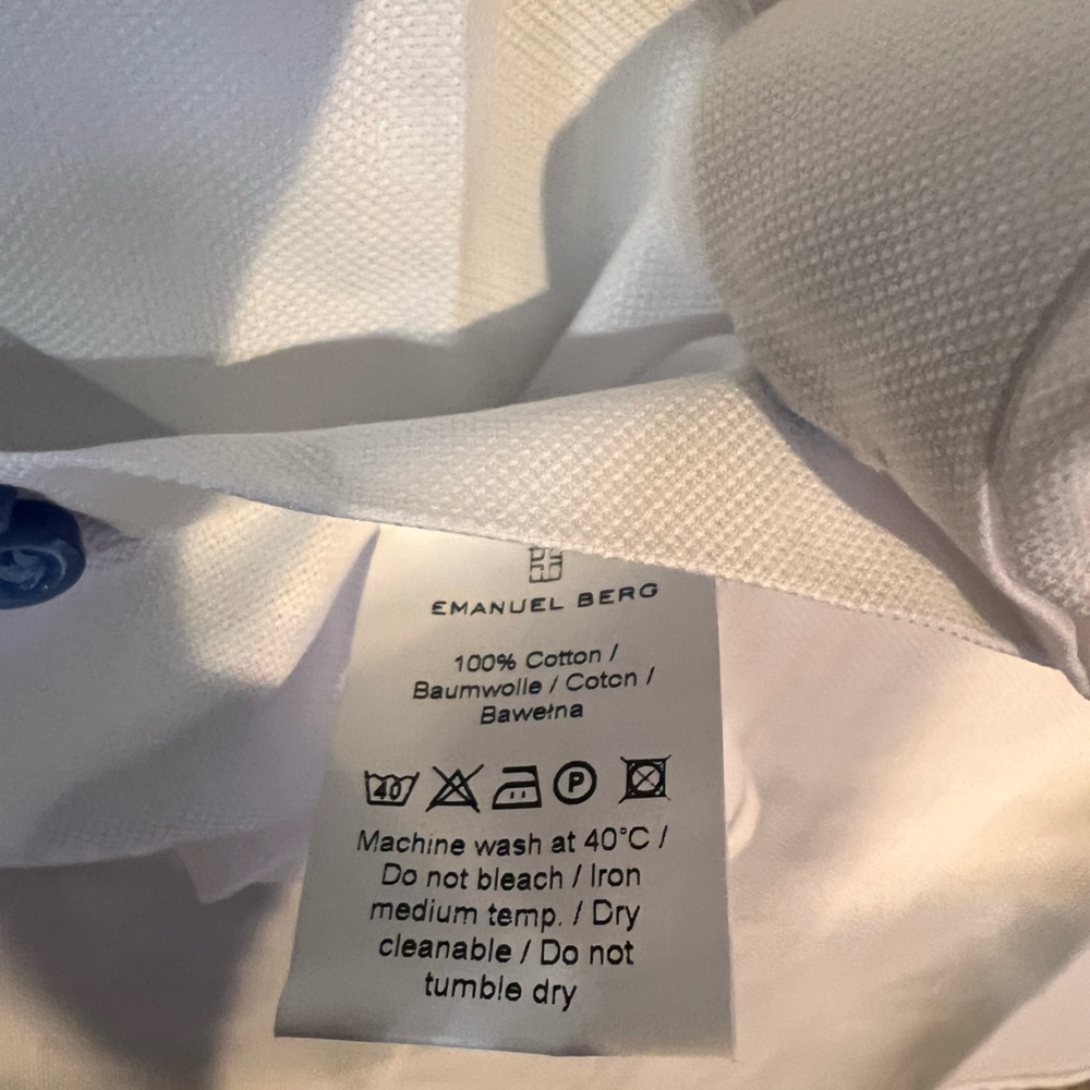 Emanuel Berg Men's Modern Fit Dress Shirt - Picture 4 of 9